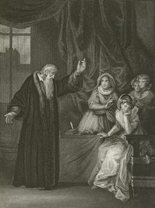 ノックスが非難したスコットランドのメアリー女王 作： Robert Smirke